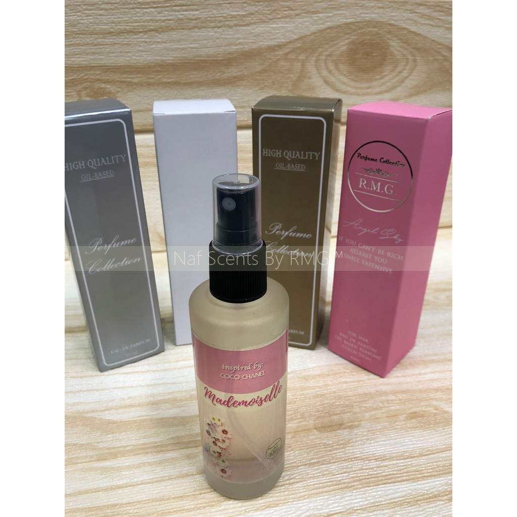 Rmg Coco Chanel Mademoisselle Inspired Perfume 25 Oil Concentration Free Elegant Box Shopee Philippines