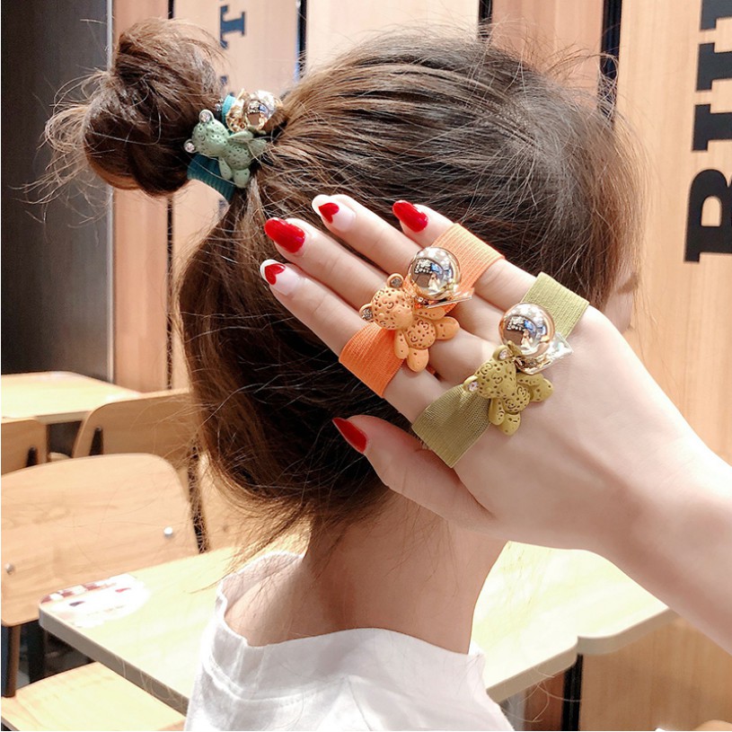 Korean Version Of The Head Rope Female Simple Cute Hair Ring Hair