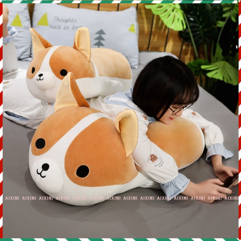 35cm Cute Dog Plush Toy Animal Cartoon Pillow Lovely Christmas Present 