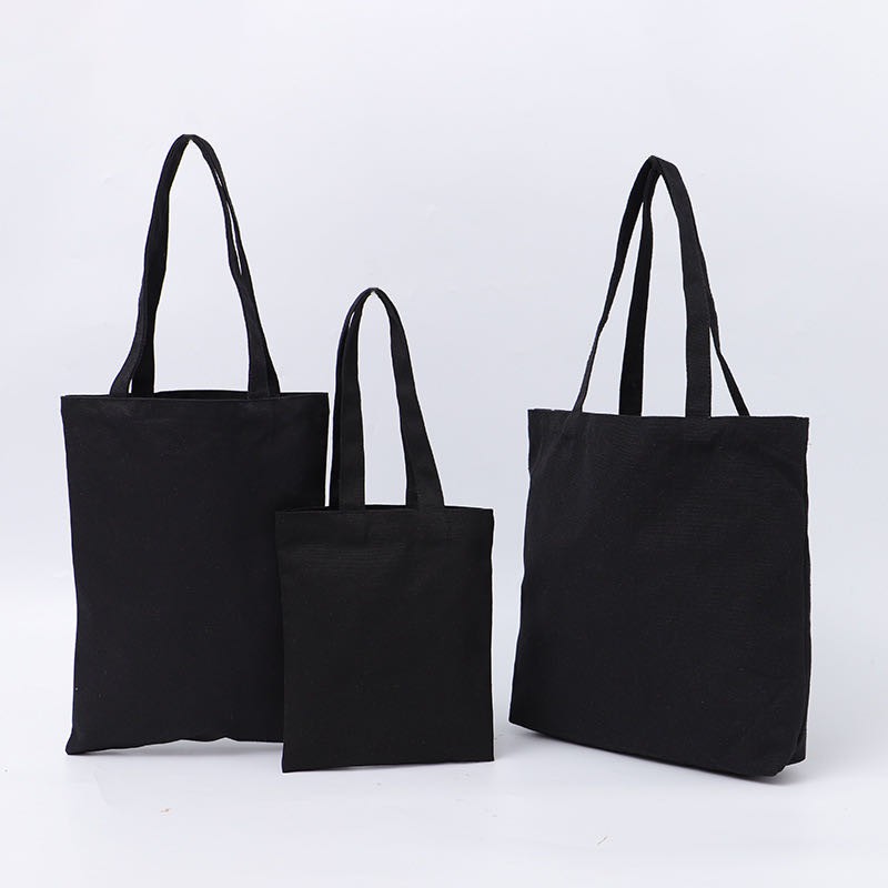 Canvas Tote Bag Plain (With Expand Side Bottom) Katsa sling bag Makapal
