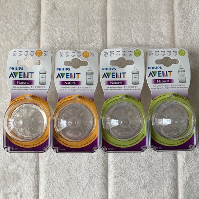 avent fast flow nipples