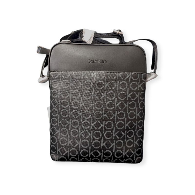 Calvin Klein Refined Monogram Logo Crossbody Bag for Men Shopee