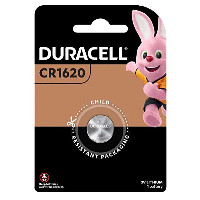 Duracell 1620 Dl1620 Cr1620 1pc 3v Lithium Button Cell Battery In