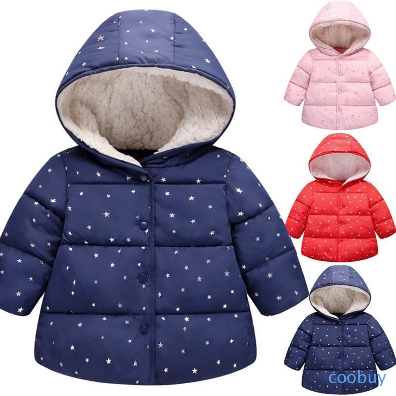 girls fleece lined coat