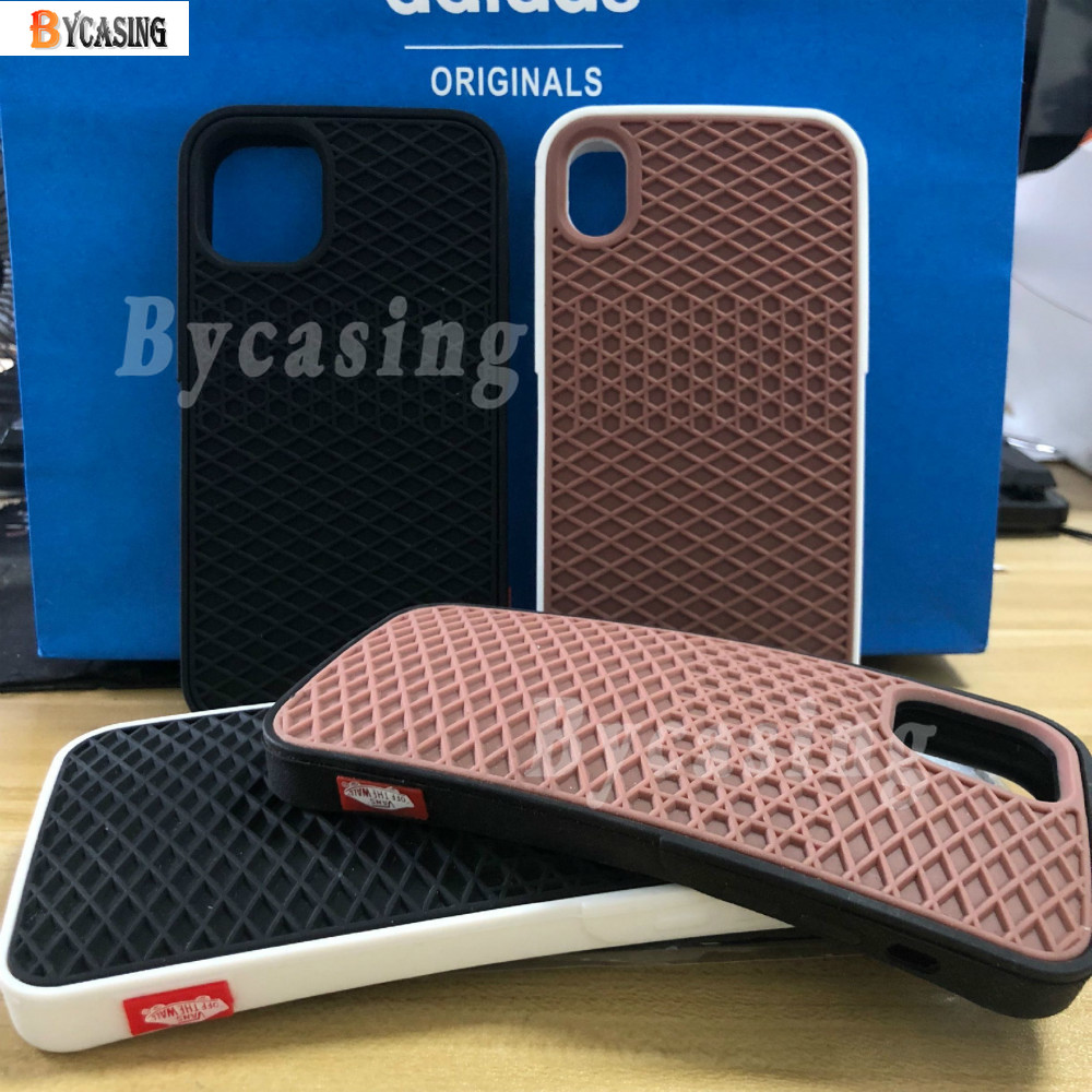 samenzwering Habitat Woordvoerder Soft Silicone Vans Phone Case For iPhone 5S SE 6 6S 7 8 Plus XS Max XR  iPhone 11 Pro Max Rubber Waffle Phone Cover BY | Shopee Philippines