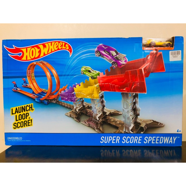 hot wheels super score speedway playset