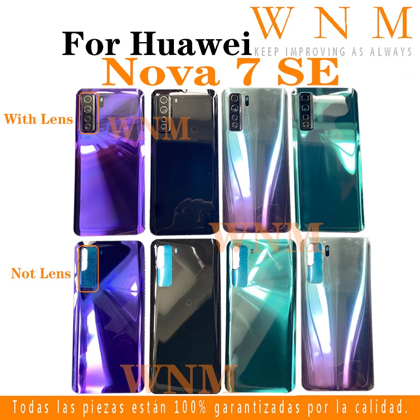 Back Battery Cover Housing For Huawei Nova 7 SE 7se / P40 Lite 5G with ...