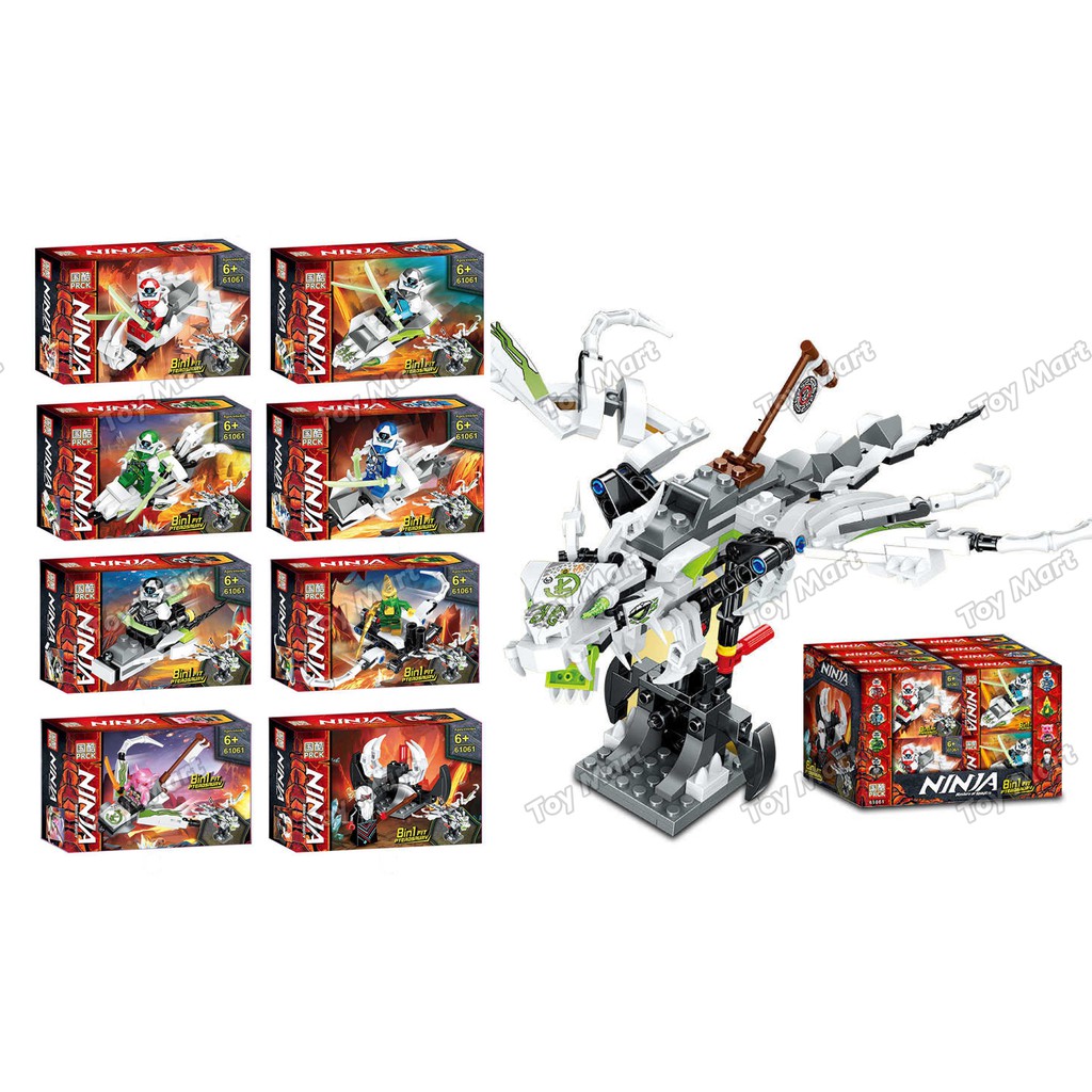 ninjago lego characters set