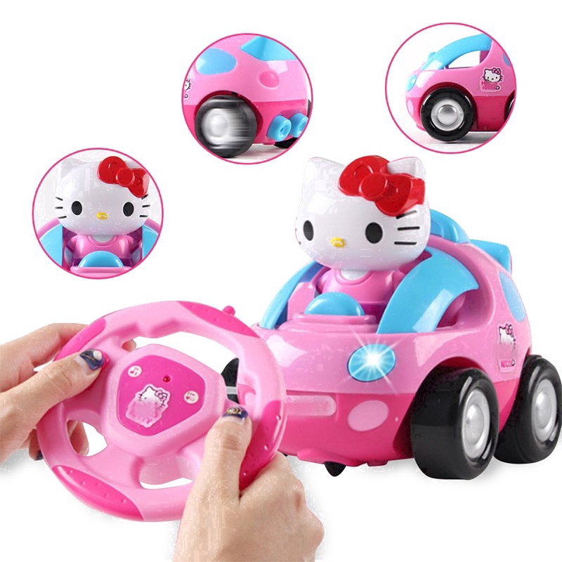 hello kitty remote control car