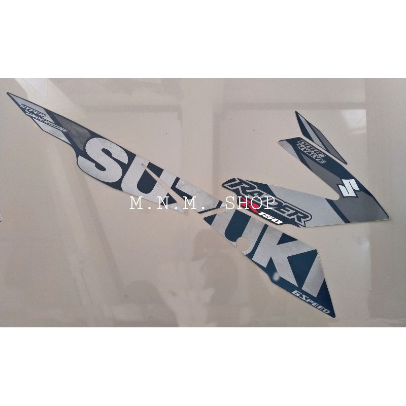 Raider 150 Fi Decals/Sticker Matte Blue | Shopee Philippines