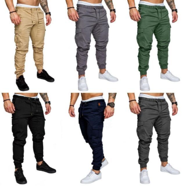 jogger pants six pocket