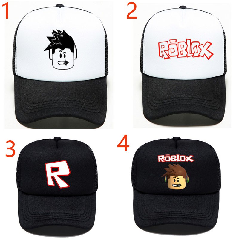 Game Roblox Baseball Cap Cartoon Mesh Cap Sunscreen Cap - 