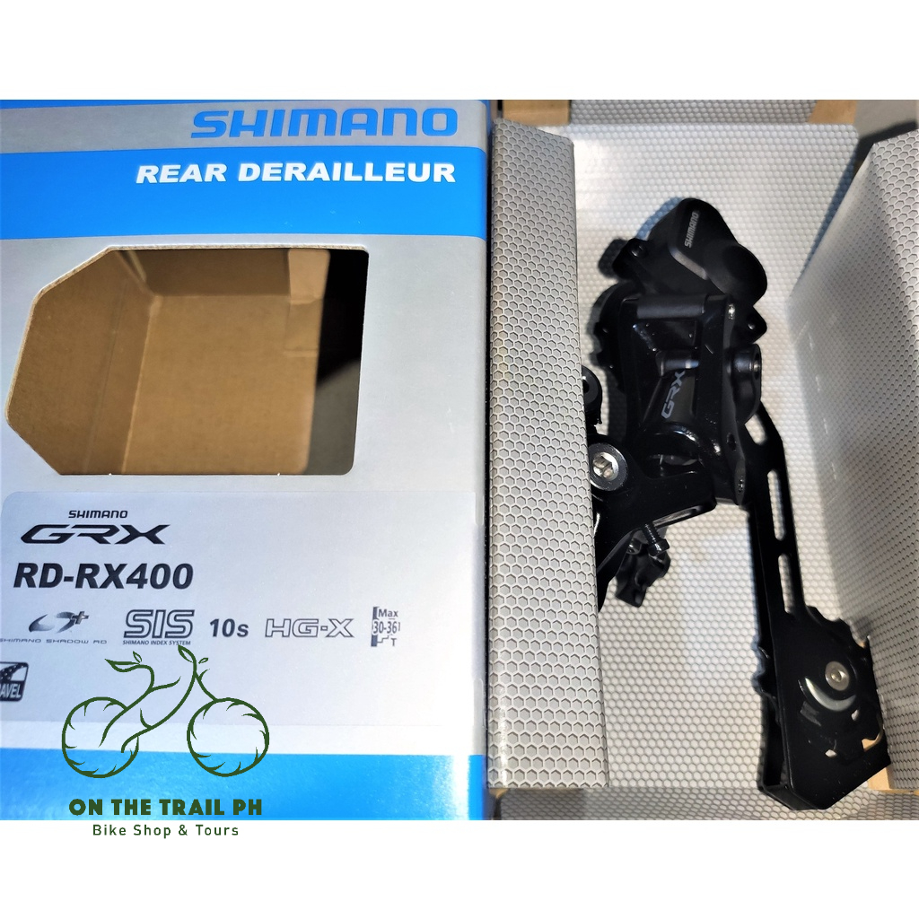 Shimano Tranx 400 RD-RX400 GRX 10-speed Rear Derailleur, Shadow+
