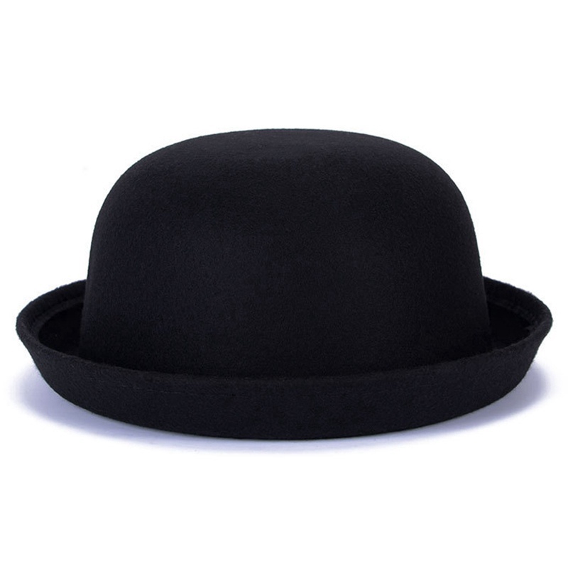 rolled bowler hat