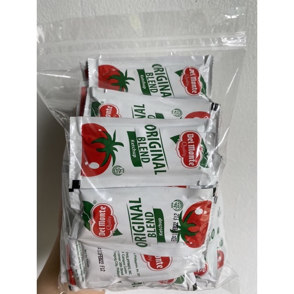Del Monte Ketchup sachet 10g (50 pcs) Shopee Philippines