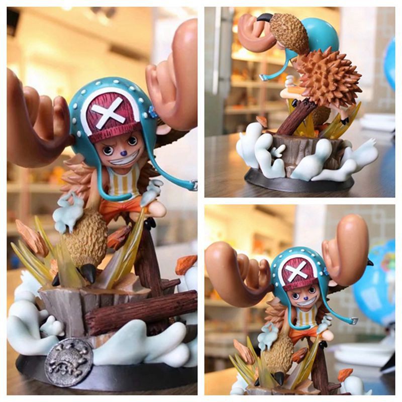 Anime One Piece Tony Tony Chopper Battle Ver Gk Statue Pvc Action Figure Collection Model Kids Toys Shopee Philippines