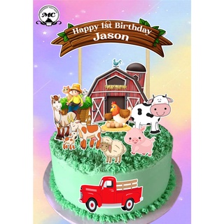 Rooster Theme Cakke Topper Shopee Philippines