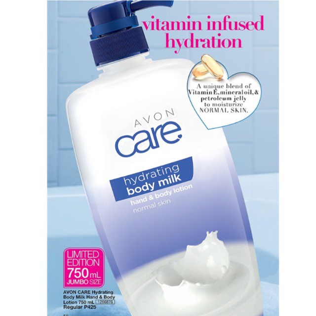avon care hydrating body lotion