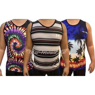 Trendy Pambahay Sando for Men Adult Tropical Prints, Stripes & Tie Dye Free size up to XL (Direct S) #4