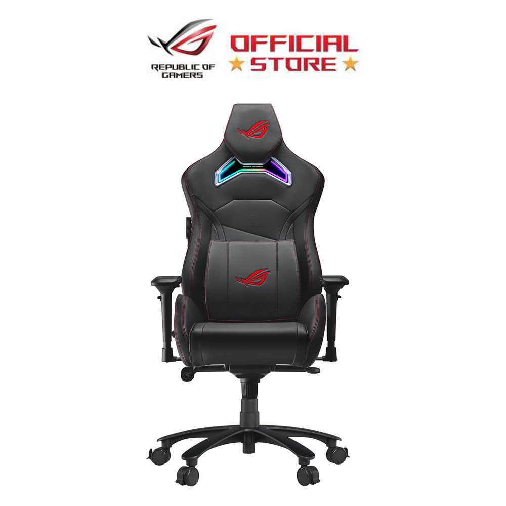 asus rog sl300c chariot rgb with tilt mechanism  durable class 4 gas lift  gaming chair