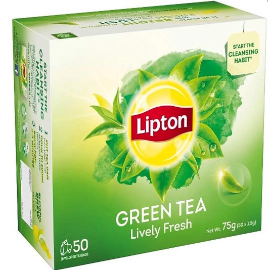 Lipton Green Tea made with 100% Natural and Rainforest Alliance ...