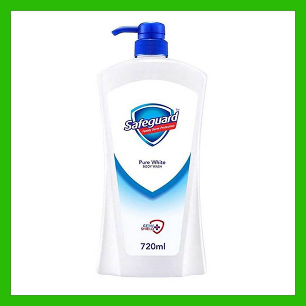 Safeguard Pure White Body Wash 720ml Shopee Philippines