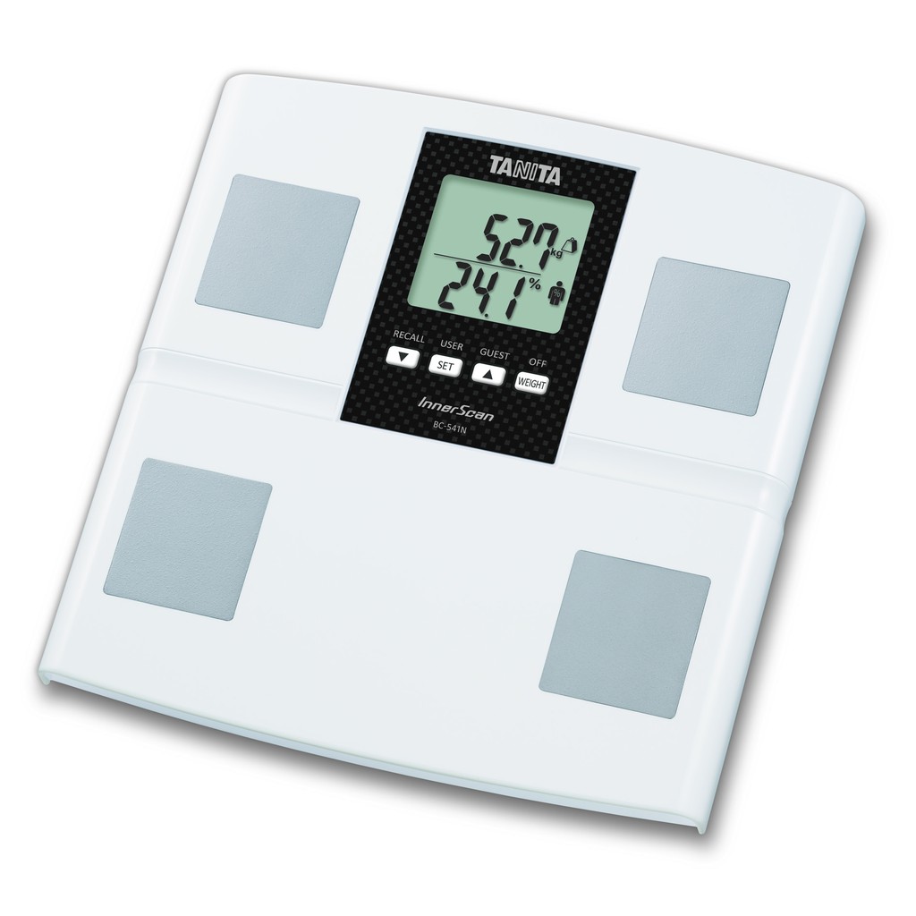 TANITA BC-541N: 9-in-One Lightweight Body Composition Monitor (White ...