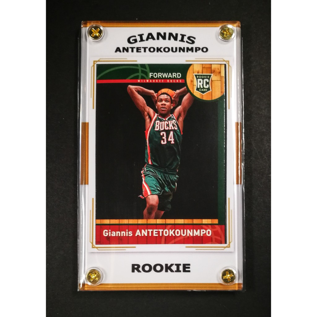 Giannis Antetokounmpo Basketball Card All-Rookie Second ...