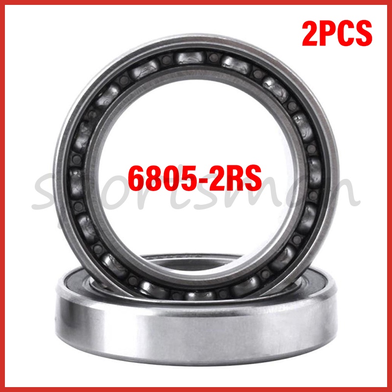 2Pcs Bearing 68052RS Bicycle Bottom Bracket Repair Sealed Cartridge Bearings Thin Wall Deep