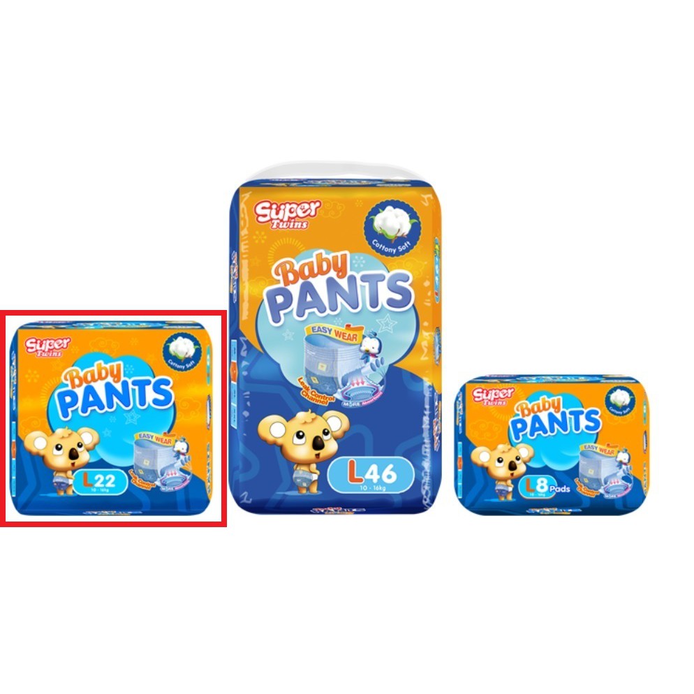 super twins baby pants