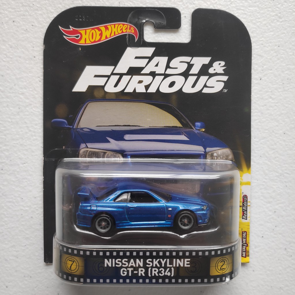 hot wheels nissan skyline gtr r34