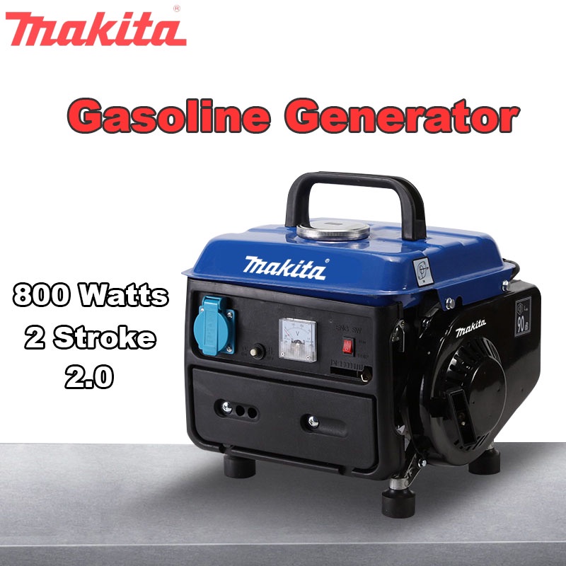 Makita 800W 2 Stroke Portable Gasoline Generator 220V 60HZ Household