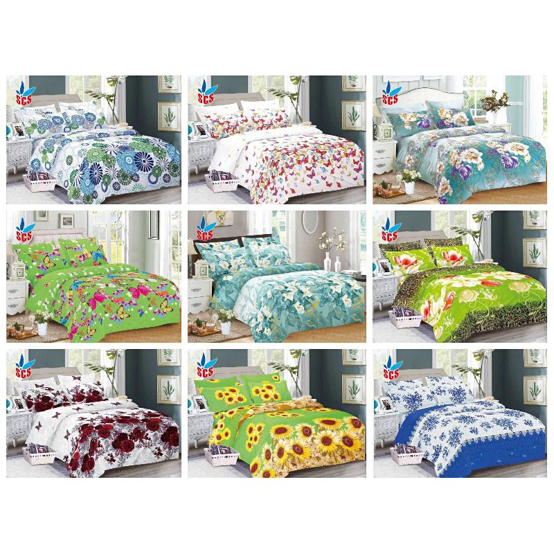 4 in 1 Bed Sheet Queen Size (150 cm/ 60" inches) sime US cotton