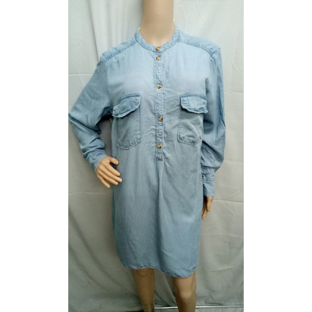 denim dress h&m