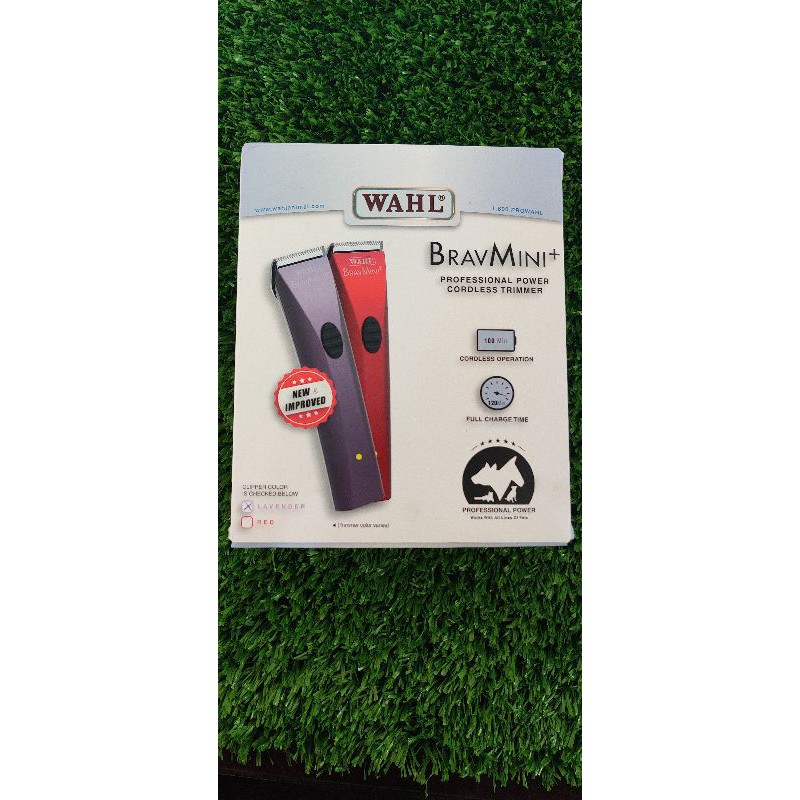 wahl bravmini cordless pet trimmer