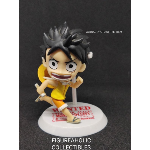 LUFFY FIGURE CHIBI WANTED ICHIBAN KUJI CHARA WORLD ONE PIECE Shopee