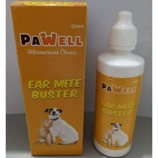 Pawell Ear Mite Buster 60mL SALE SALE SALE SALE SALE