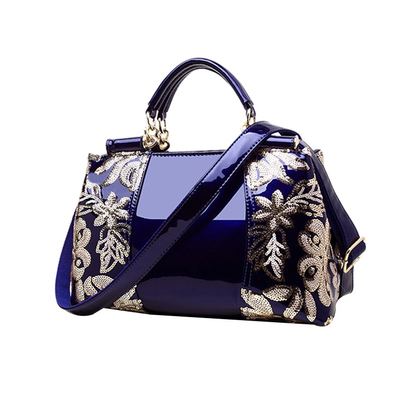 ladies navy handbags