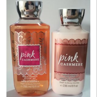 Bath Body Works Pink Cashmere Shower Gel Body Lotion