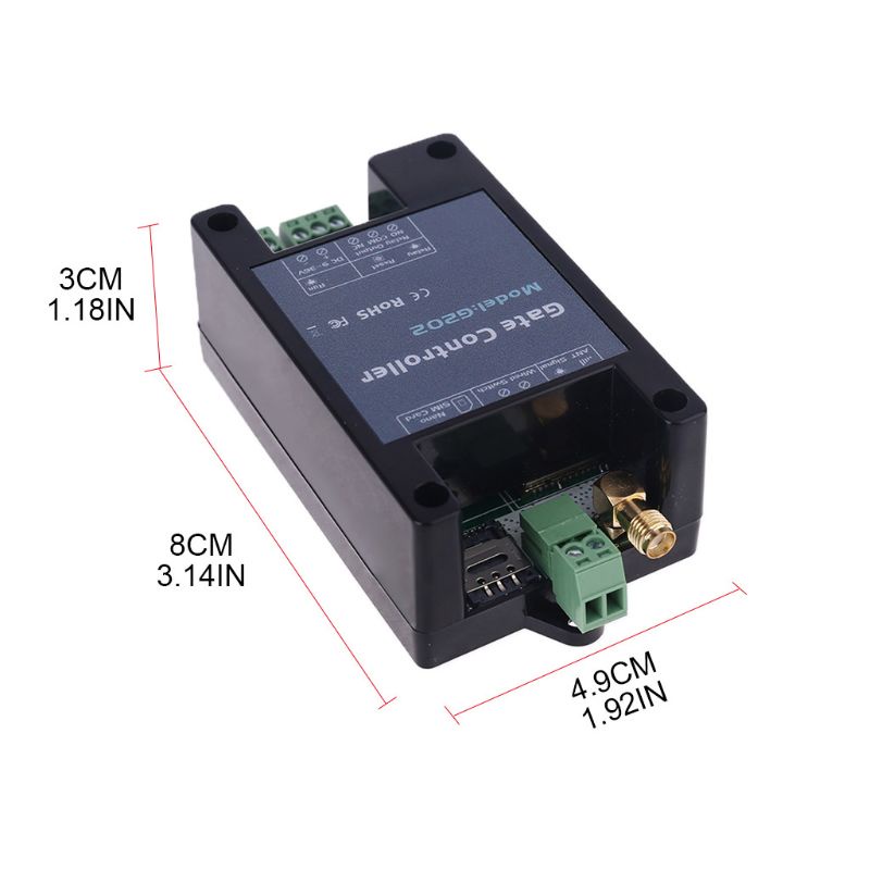 Dark G202 GSM 3G Smart Gate Opener Wireless Automatic Door Receiver Call Relay Switch