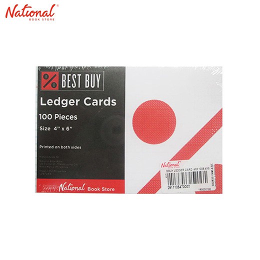 Best Buy Ledger Card 4X6 100S Shopee Philippines