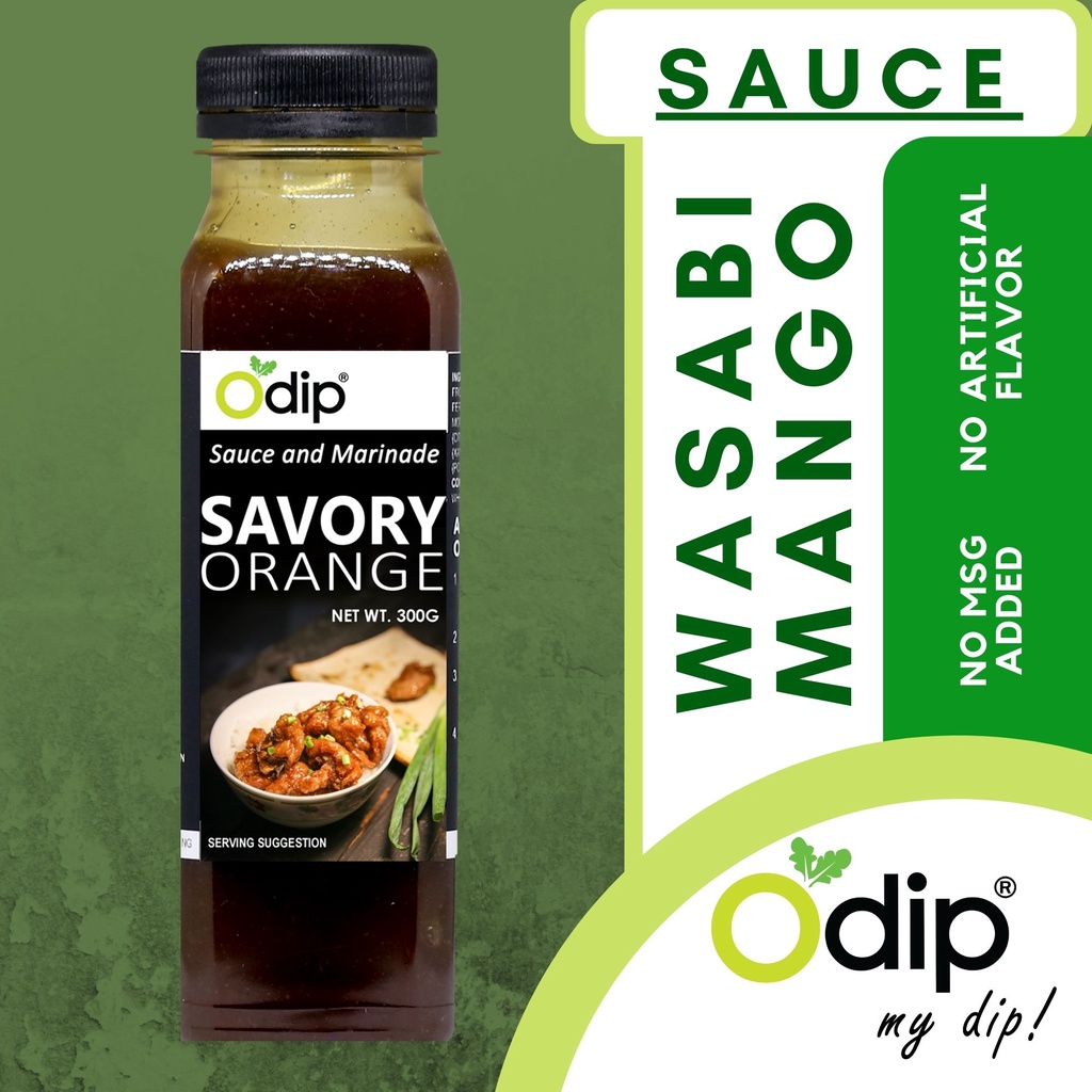 Odip Savory Orange Sauce 300g ( Orange Chicken Sauce Fully Cooked