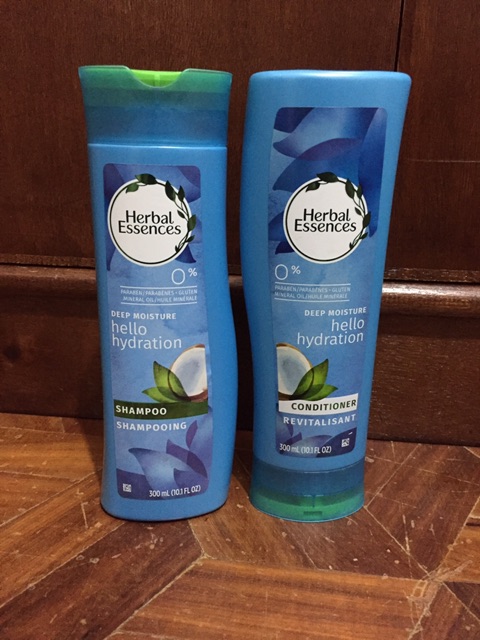 Herbal Essence Deep Moisture Hello Hydration Shampoo Conditioner