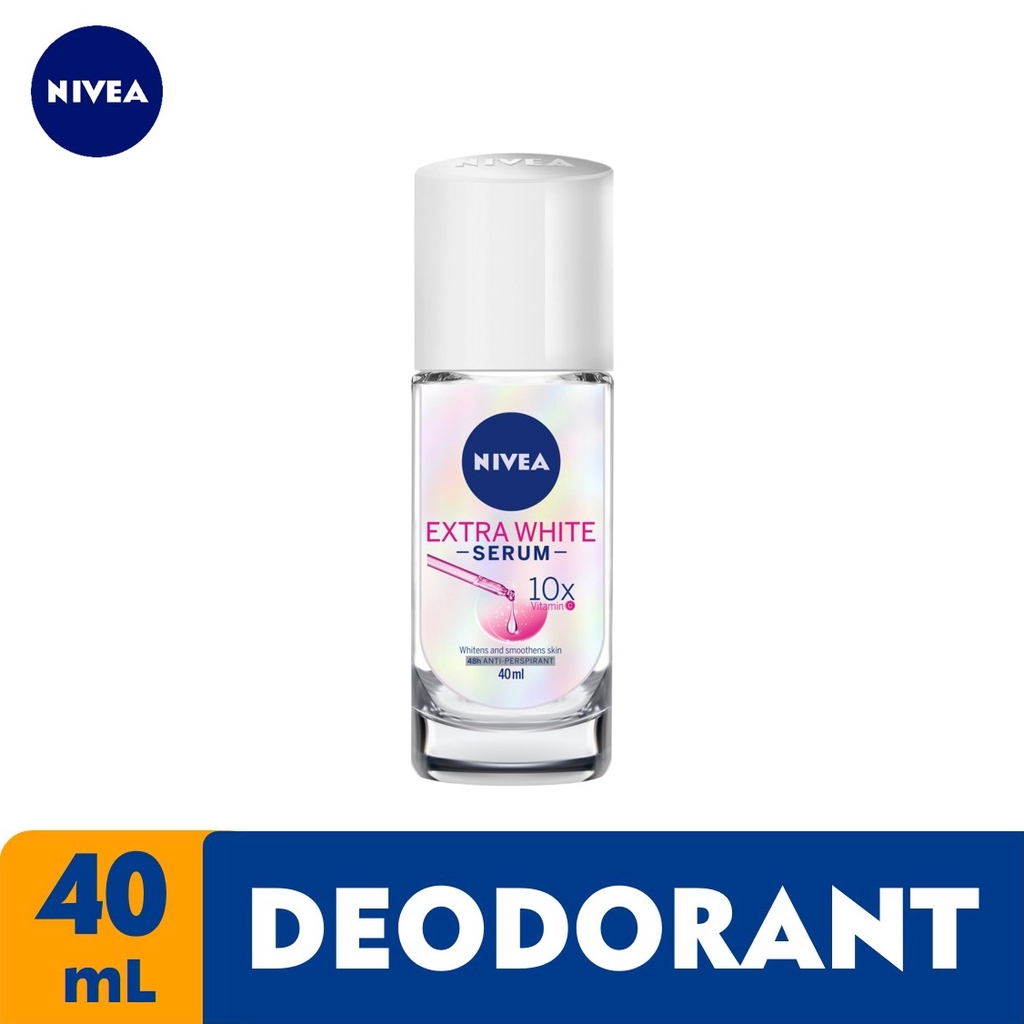 Nivea Deodorant Extra White Serum Roll On 40ml Shopee Philippines