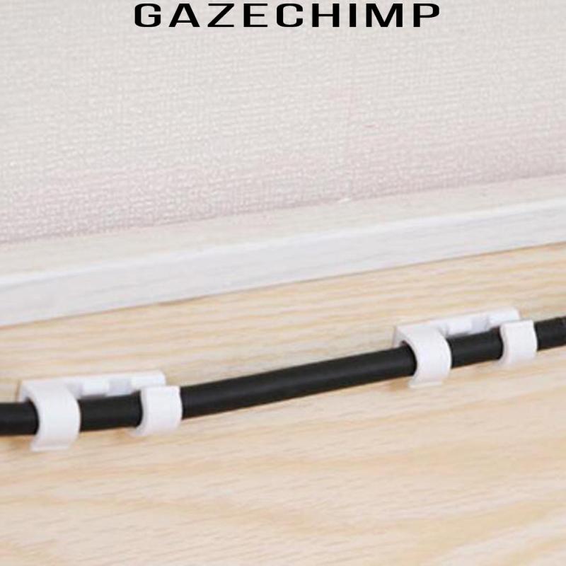 Mount Clip Wire Electrical Cable Clamp Holders Plastic SelfAdhesive