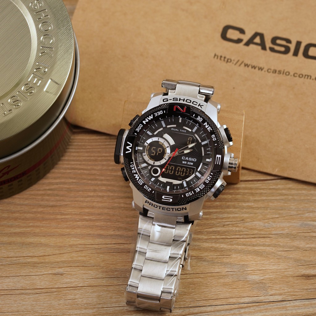 casio wr30m dual time