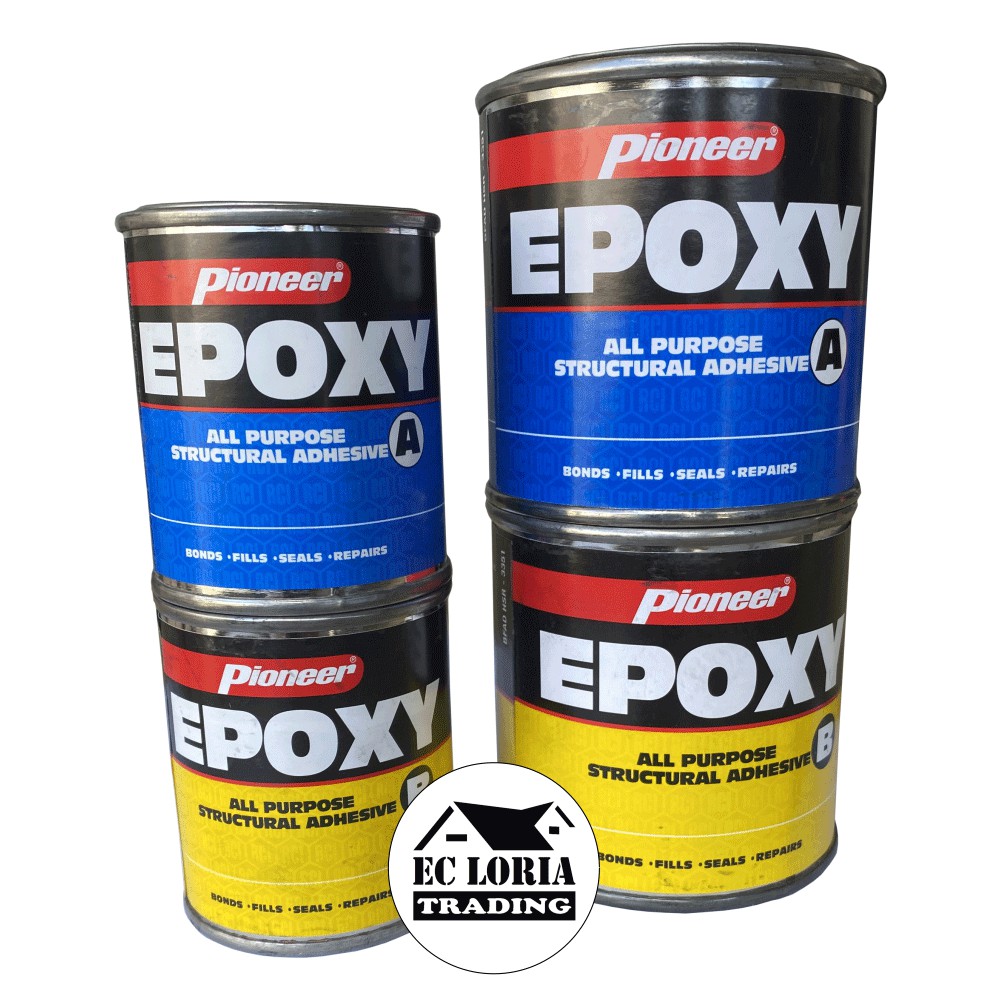 Pioneer Epoxy (All Purpose Structural Adhesive) A & B Set 1/8 Liter & 1