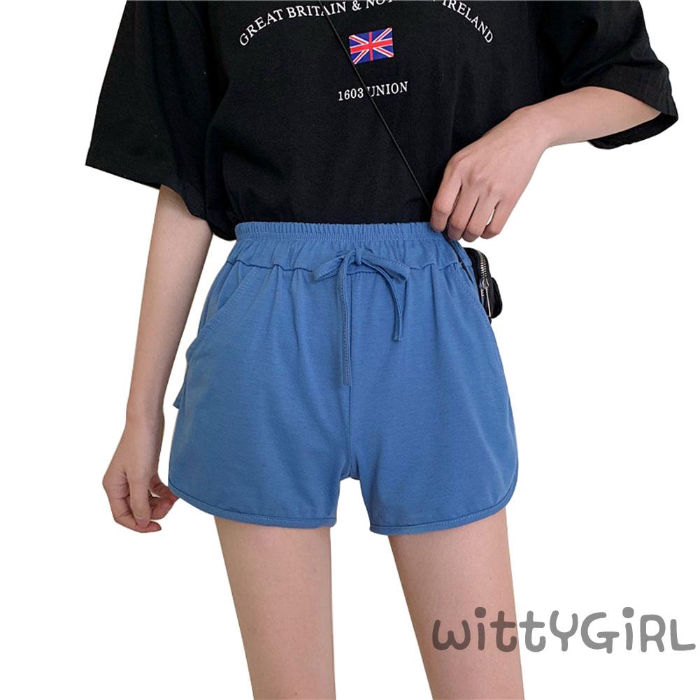 elastic band shorts