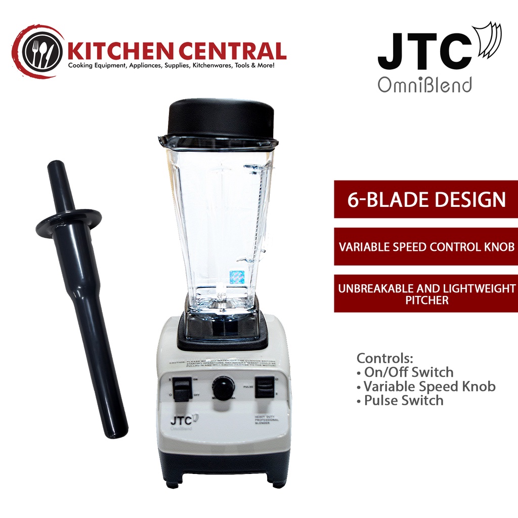 JTC Omniblend Commercial Blender Model TM767 Shopee Philippines