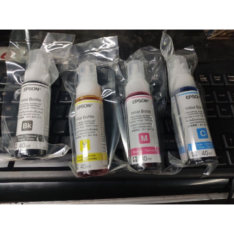 epson L121 orig ink 40ml sealed cmyk | Shopee Philippines